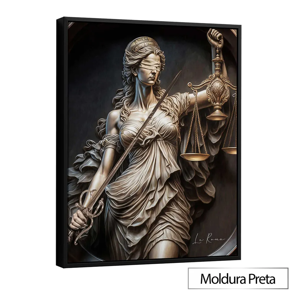 Quadro Deusa da Justiça