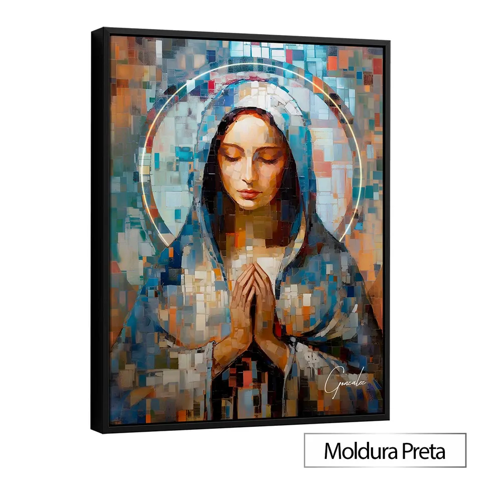 Quadro Virgem Maria Grid Art — foto 10