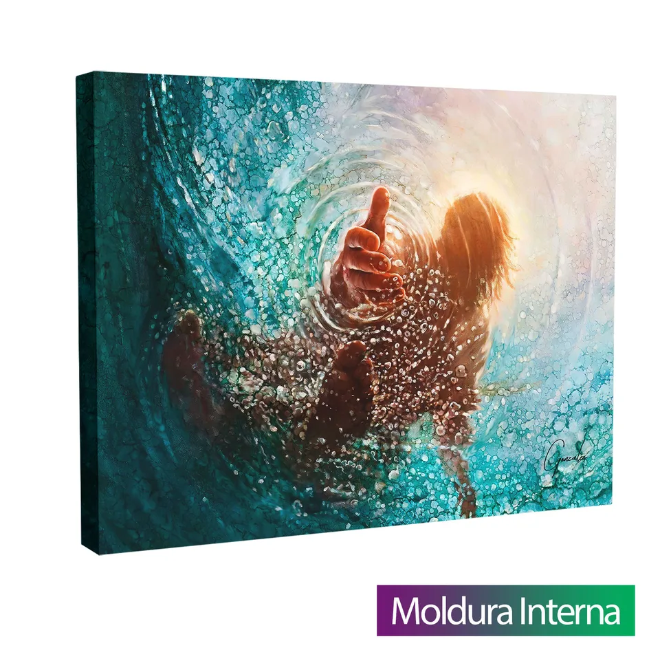Quadro Crê no Senhor Jesus Cristo e serás salvo — foto 13