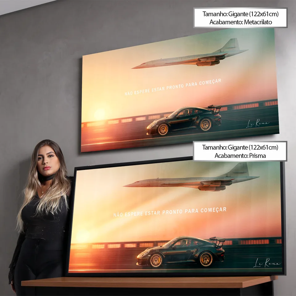 Quadro Não Espere Estar Pronto Para Começar — foto 5