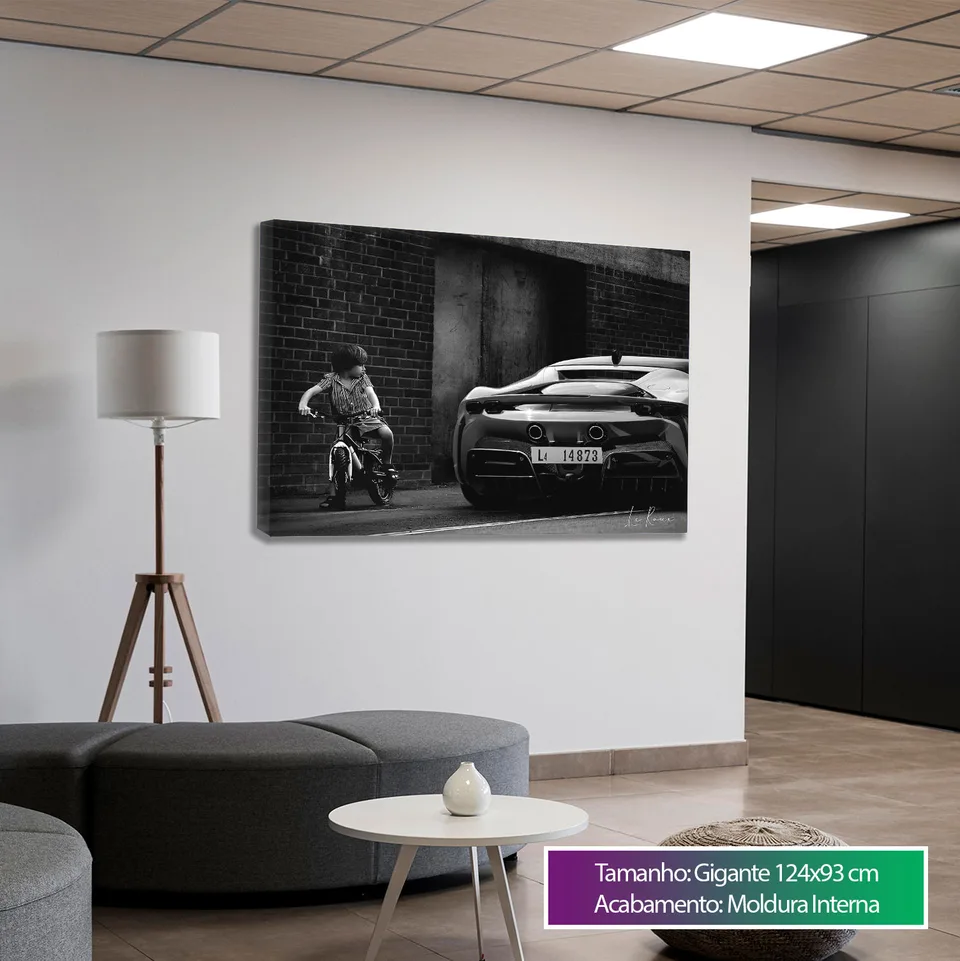Quadros decorativos Tudo Começa com um Sonho