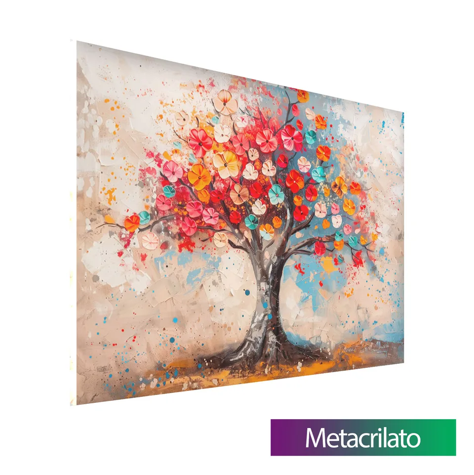 Quadro Árvore Alegria Floral — foto 13