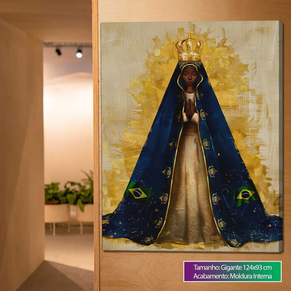 Quadro Divina Aparecida Strati D'Arte — foto 5