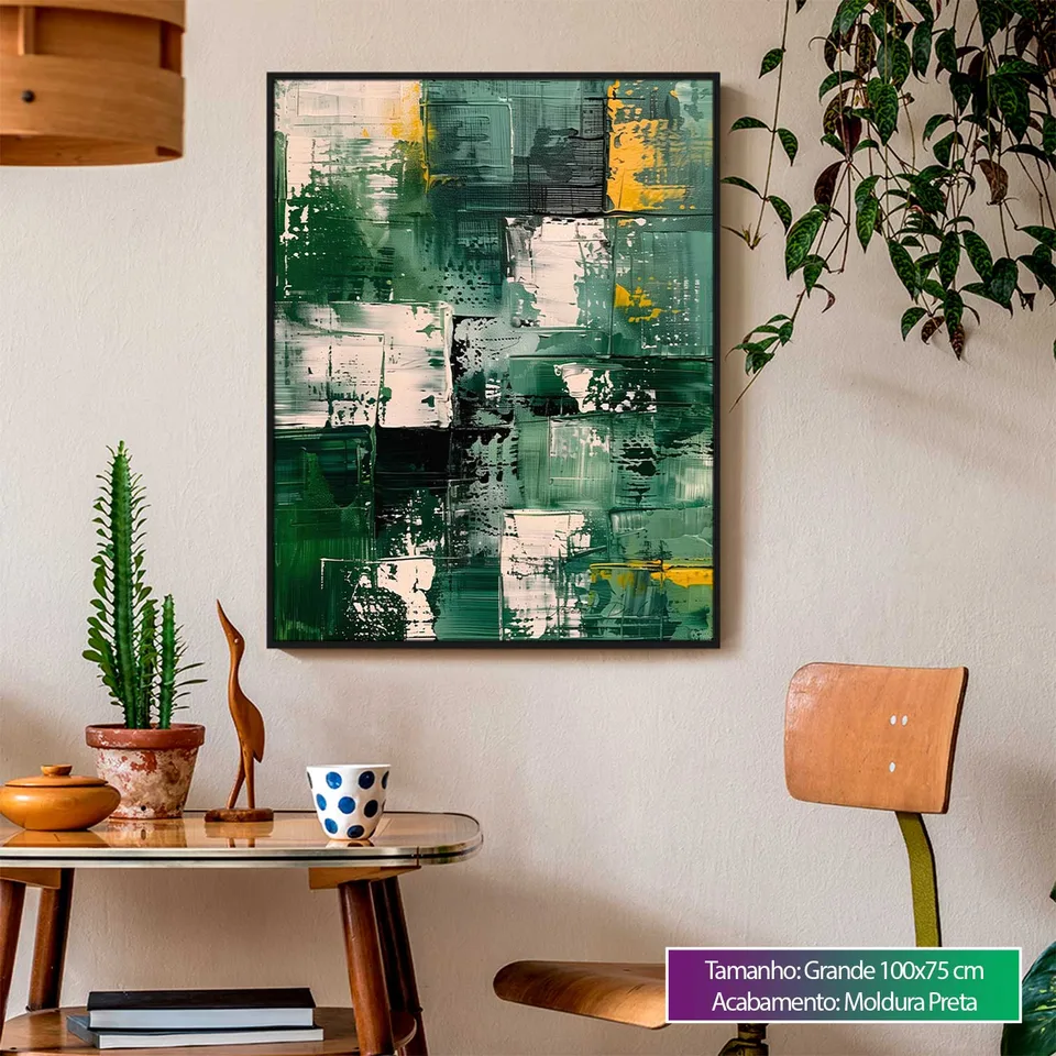 8895 Quadro Abstrato Matiz Esmeralda (44)
