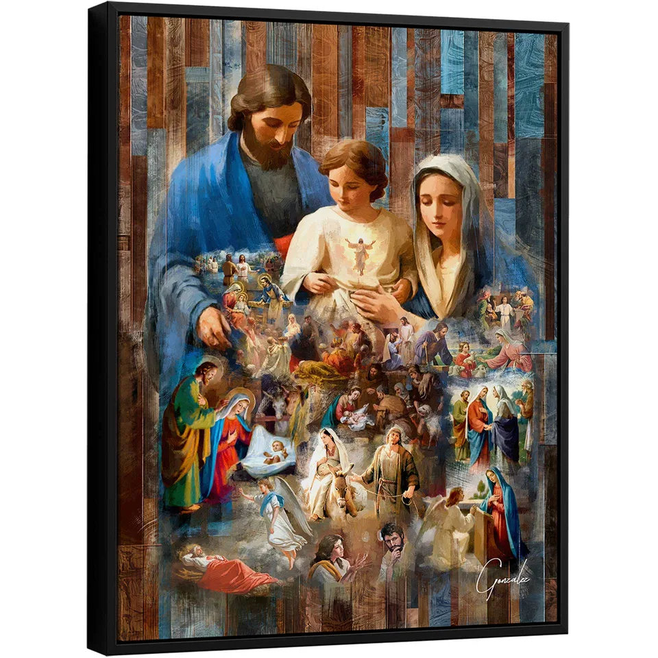 O Legado da Sagrada Família - Quadros de Motivação | QuadrosDecorativos.com