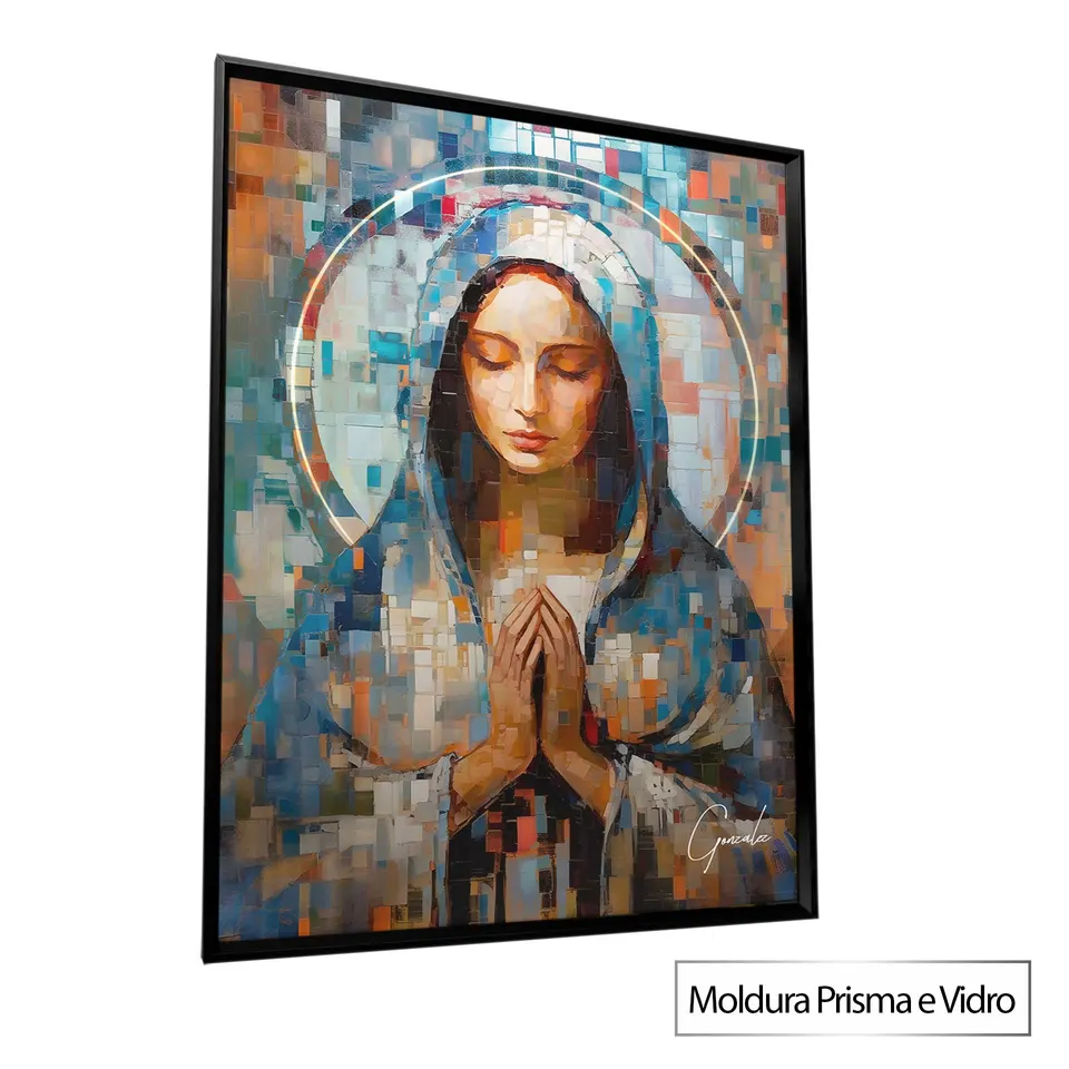 Quadro Virgem Maria Grid Art — foto 11