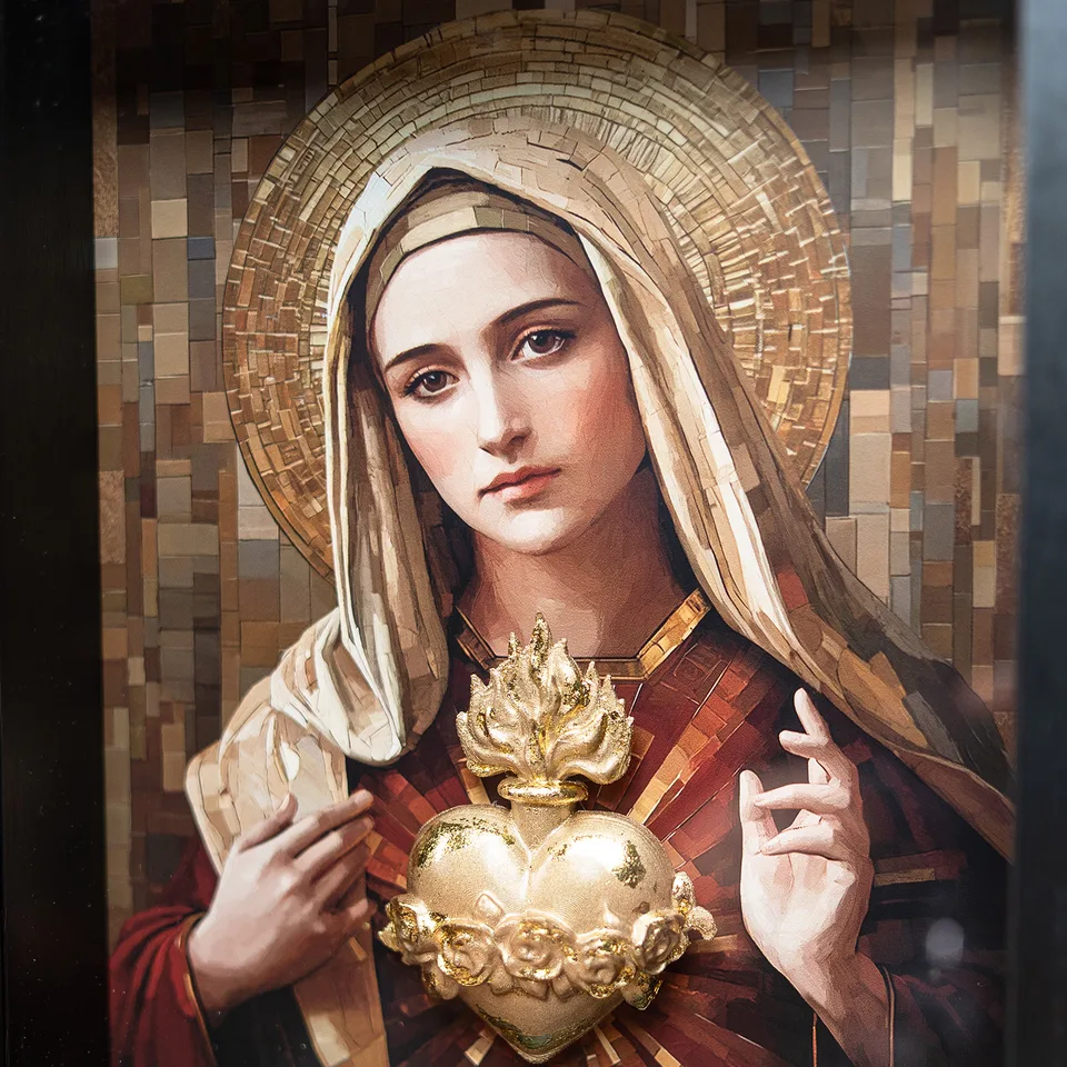 quadro coracao — perspectiva
