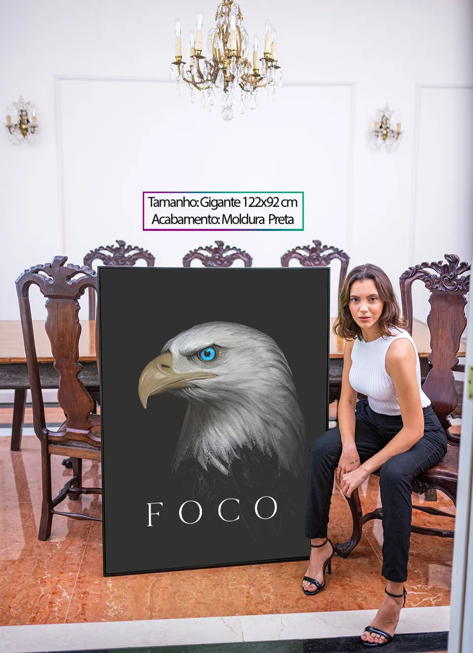 Quadro Águia em Foco — foto 5