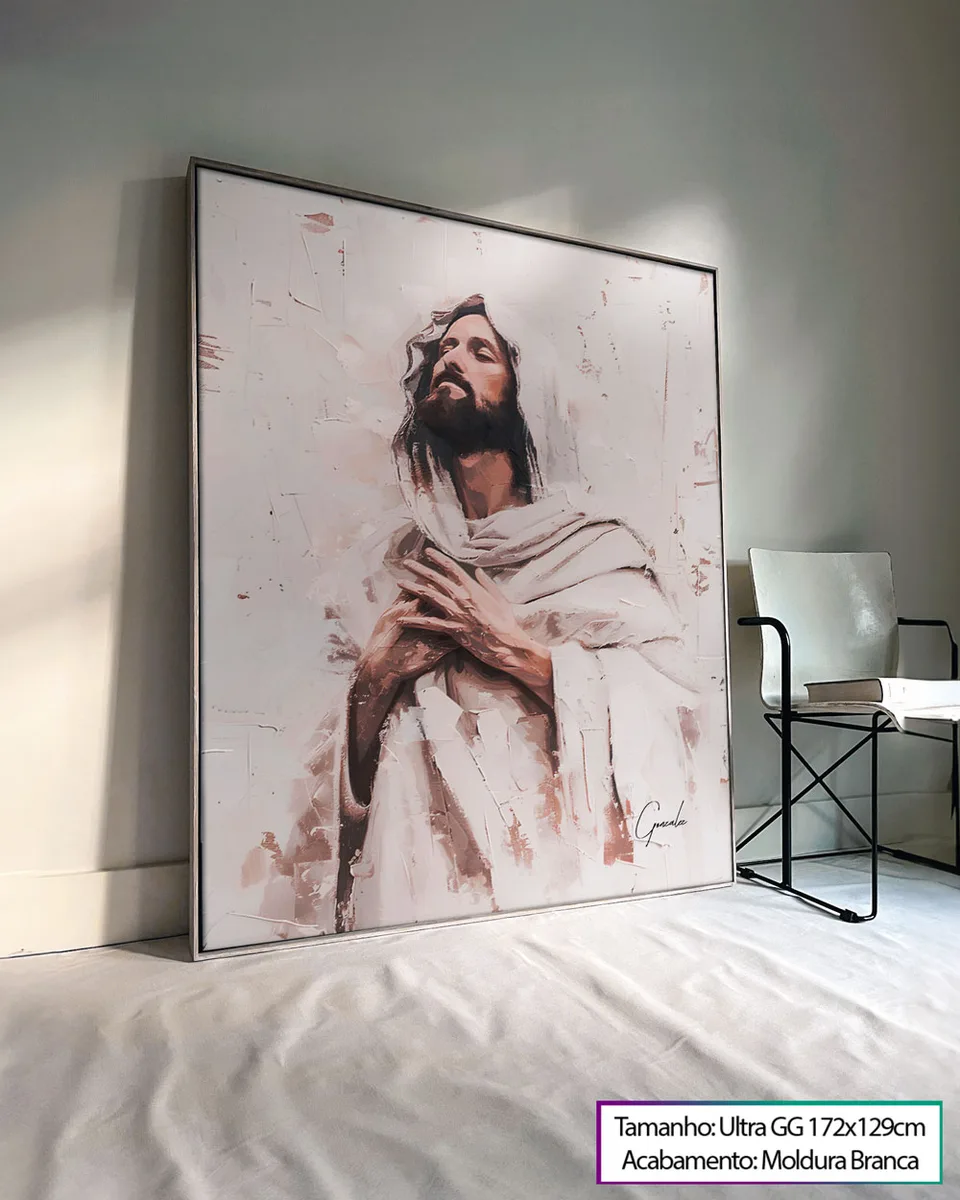 Quadro-A-Sutileza-de-Cristo
