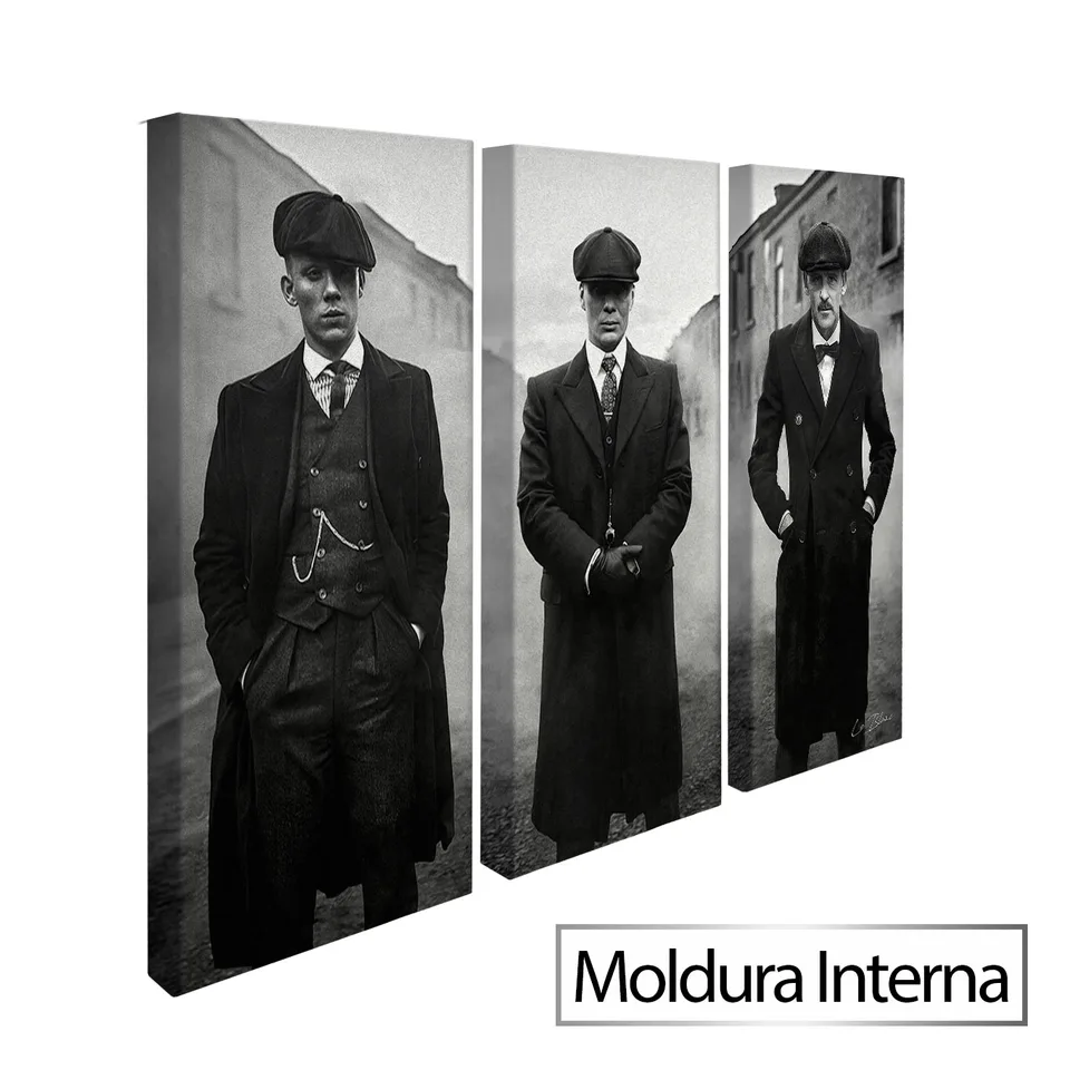 8382 Quadro Trio Peaky Blinders 3 Peças (6)