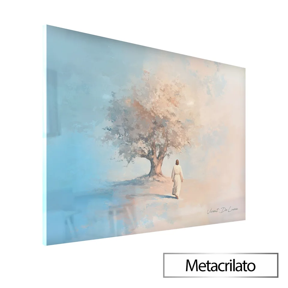 Quadro Jesus e a Árvore de Fé - Coleção Minimalista — foto 13