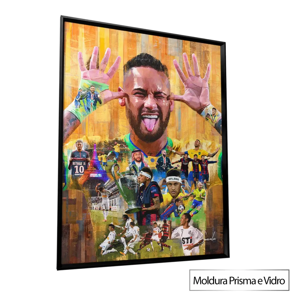 7036 Quadro O Legado de Neymar (2)