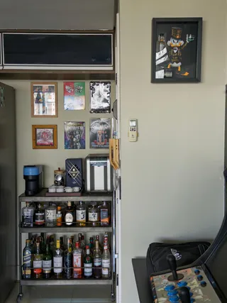The Duck's Whisky na casa de Leandro Bittencourt