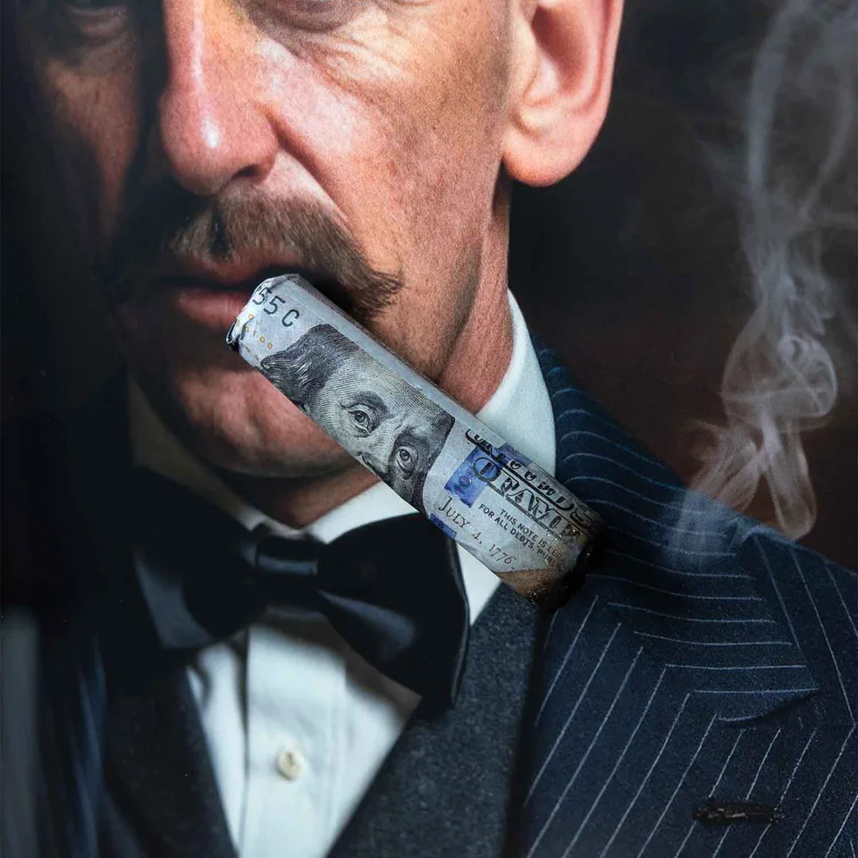 arthur shelby — perspectiva diferente com iluminação