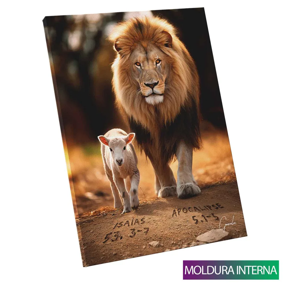 Quadro O Retorno do Leão de Judá — foto 15