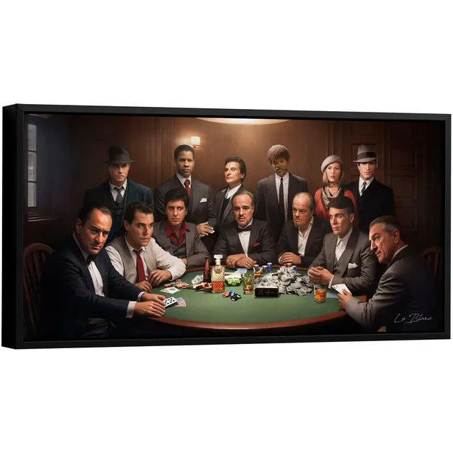 Quadro Clube dos Gangsters - BF 50 Quadros | QuadrosDecorativos.com