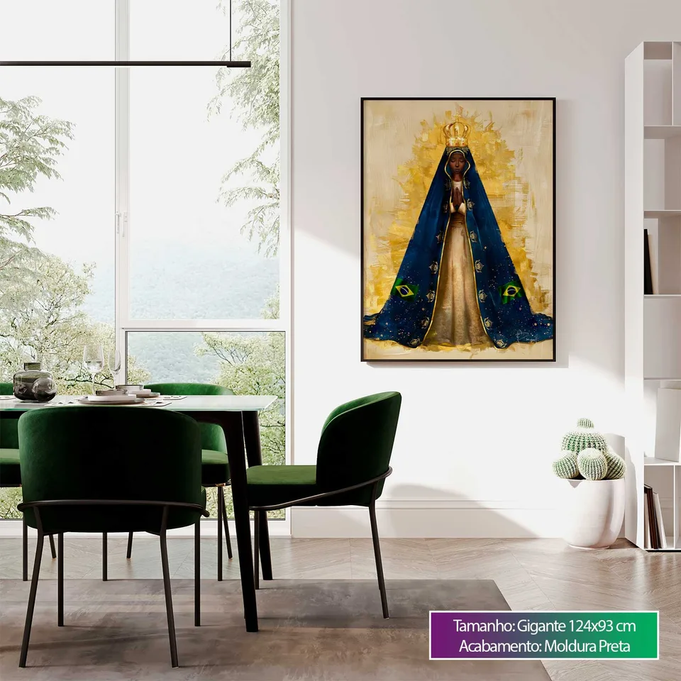 Quadro Divina Aparecida Strati D'Arte — foto 9