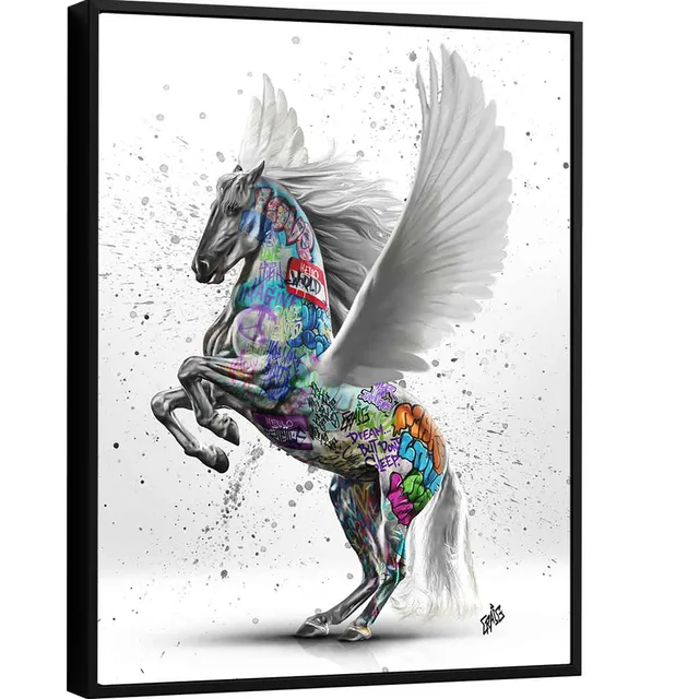 Quadro Pegasus Grafite CRAIG