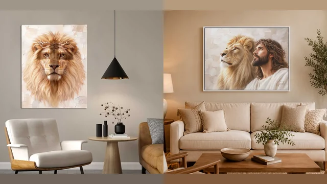 Pela primeira vez, a cor do ano é branca. E o Leão de Judá acaba de ser pintado em creme