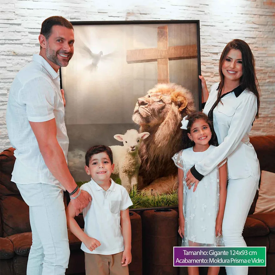 Quadro A Trindade, de Gonzalez — foto 2