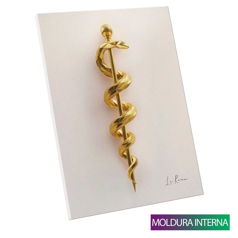 8842 Quadro Medicina Dourada (3)