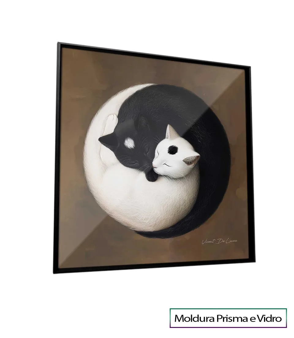 8827 Quadro Gatos Yin-Yang (3)