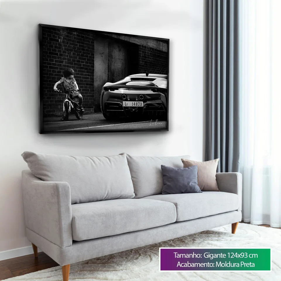 Quadros decorativos Tudo Começa com um Sonho