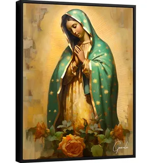 Quadro Nossa Senhora de Guadalupe Strati D'Arte - Quadros para Quarto | QuadrosDecorativos.com
