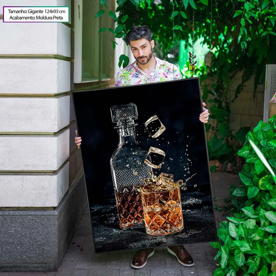 Quadro decorativo Whisky