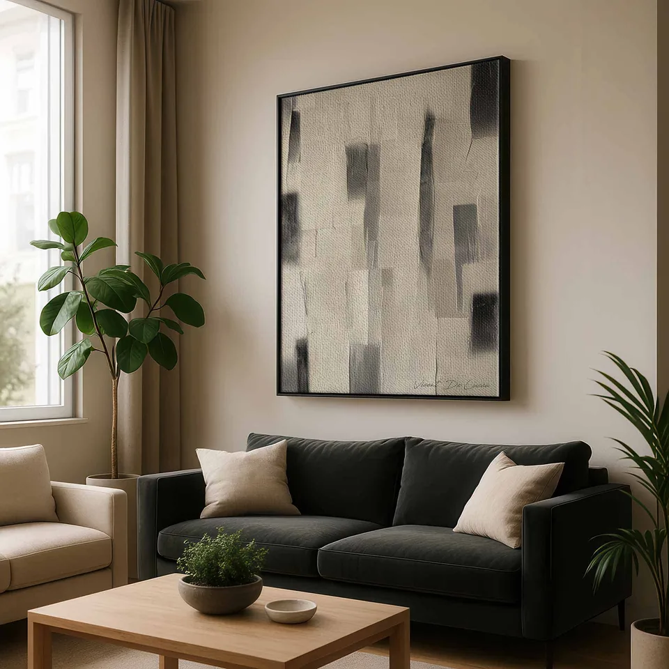 MOLD PRETA – Sala Boho Verde