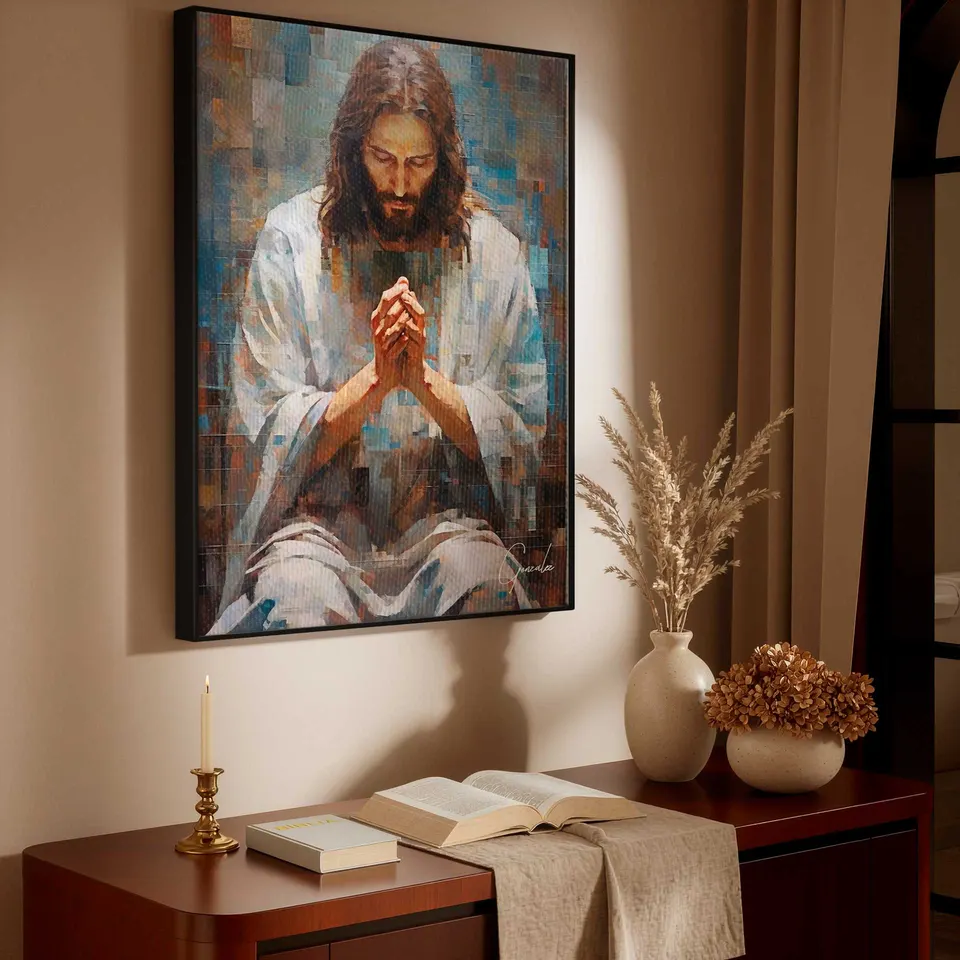 8587-Quadro-Jesus-Grid-Art-CAPA