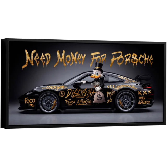 Quadro The Duck's Need Money for Porsche