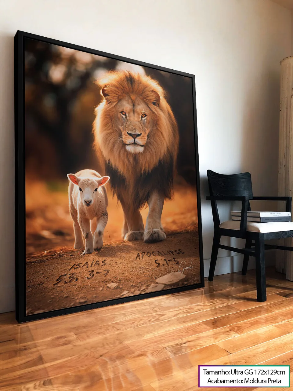 Quadro O Retorno do Leão de Judá — foto 2