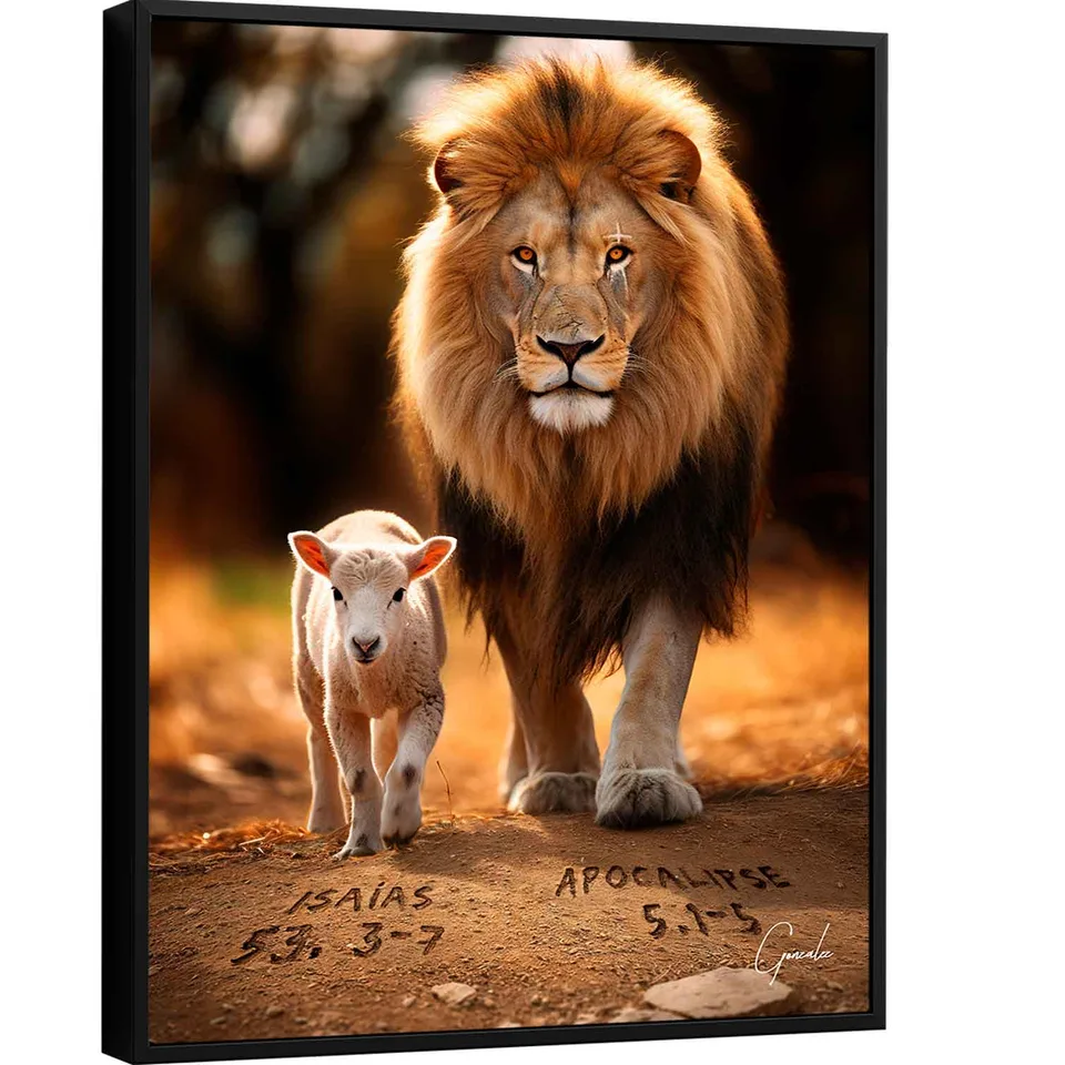 Quadro O Retorno do Leão de Judá