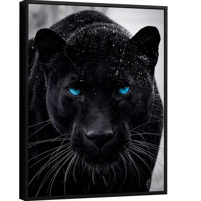 Quadro Pantera na Neve Capa
