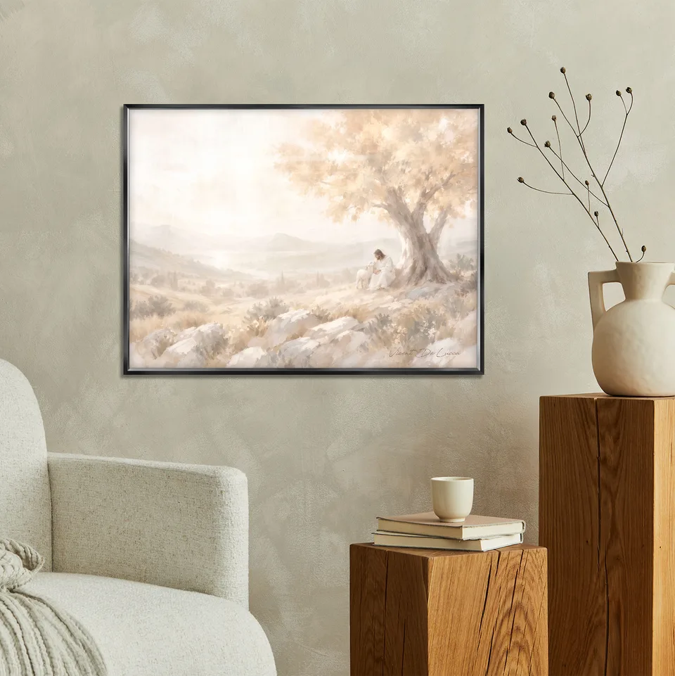 Quadro Um lugar de Paz - Coleção Minimalista — foto 6