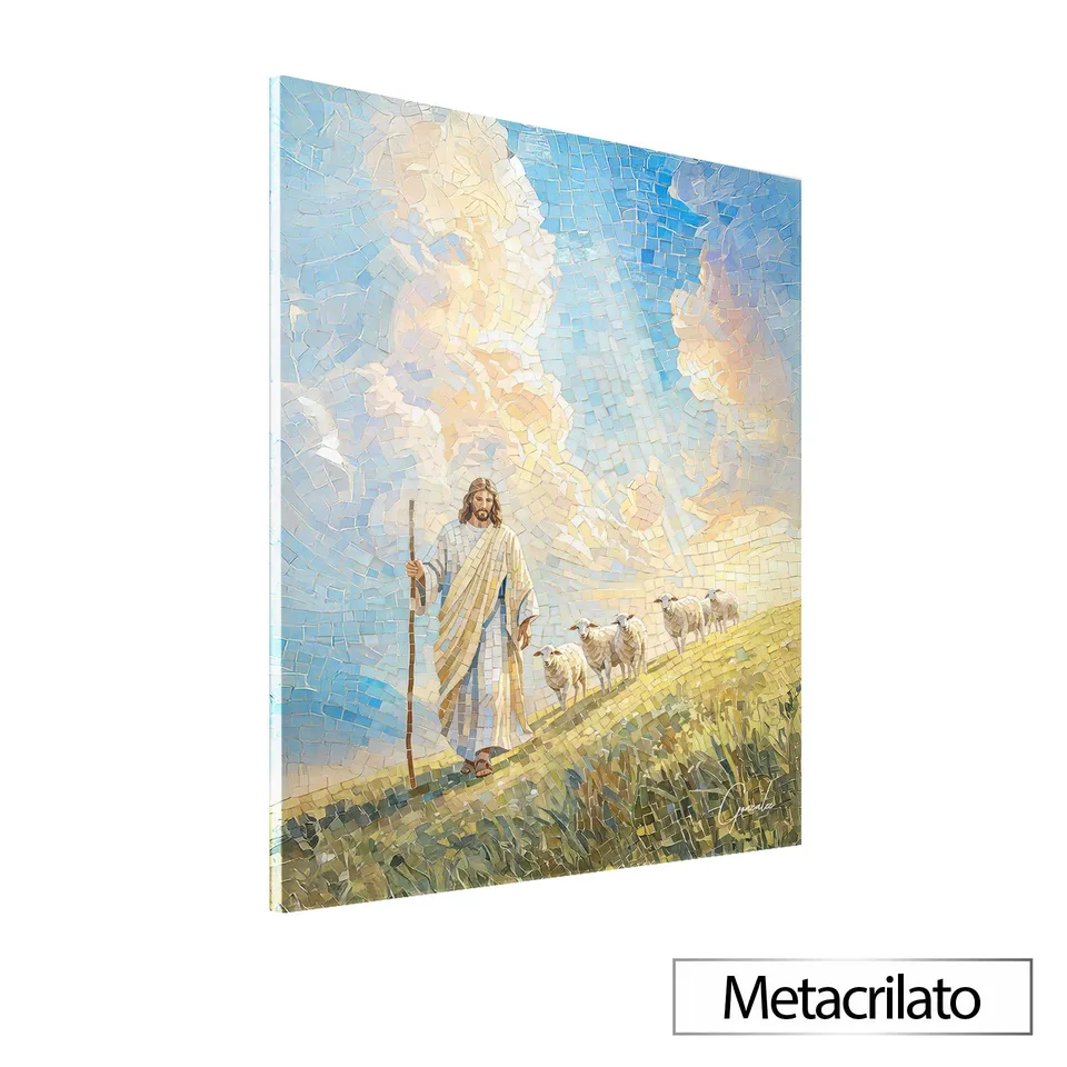pastor celestial — composição em tons suaves
