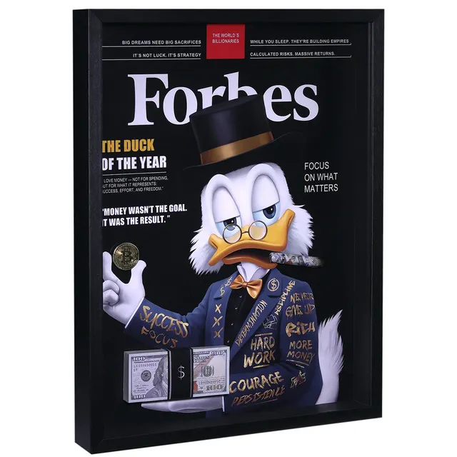 The Duck's Forbes - 3D Masterpiece | QuadrosDecorativos.com