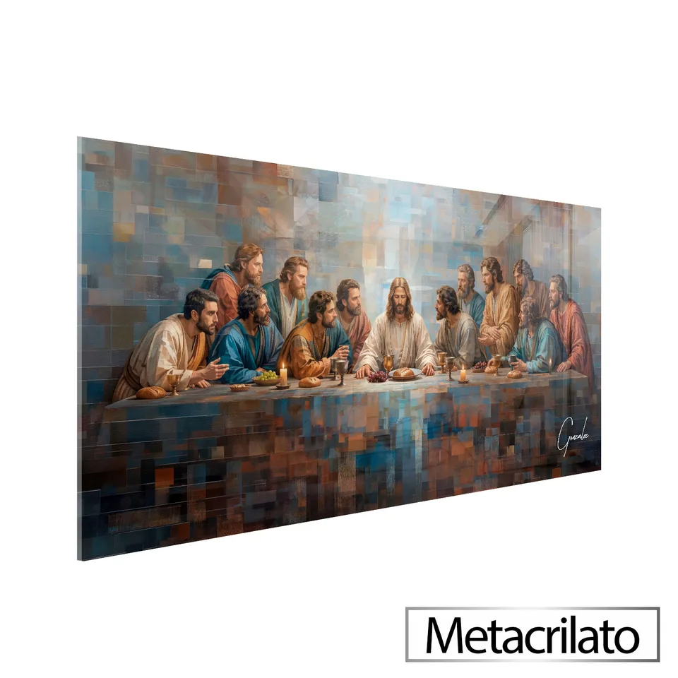 Quadro Abençoada Santa Ceia Grid Art — foto 5