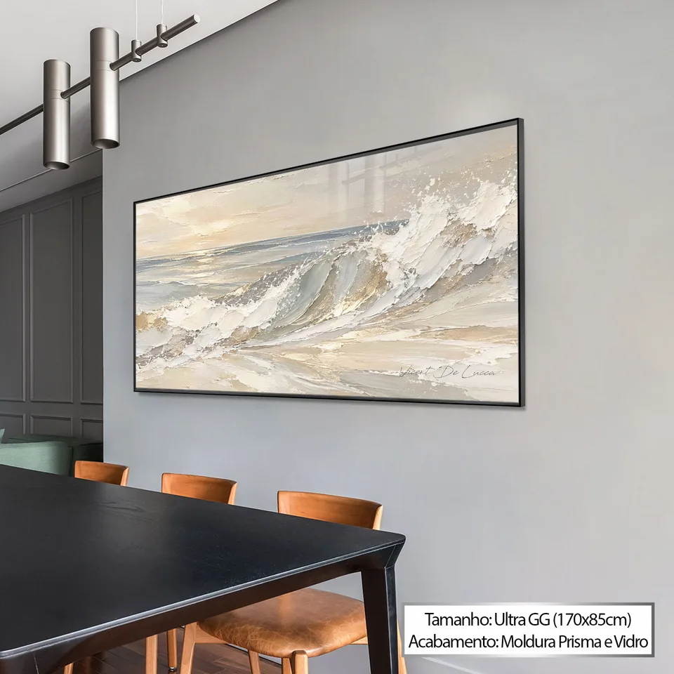 Quadro Abstrato BackWish, de Vicent de Lucca — foto 5