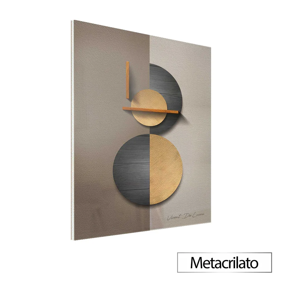 Quadro Abstrato Deviante - Coleção Amadeirado — foto 8