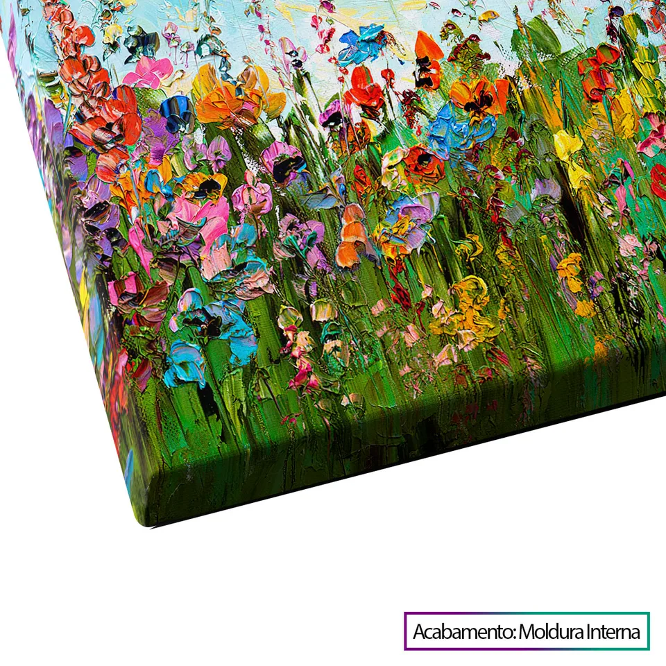 Quadro Abstrato Flores, de Vicent de Lucca — foto 8