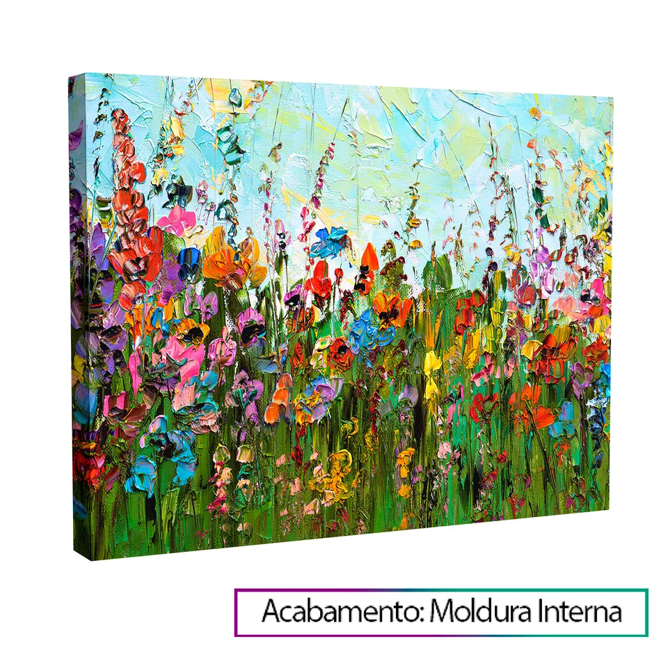 Quadro Abstrato Flores, de Vicent de Lucca — foto 9