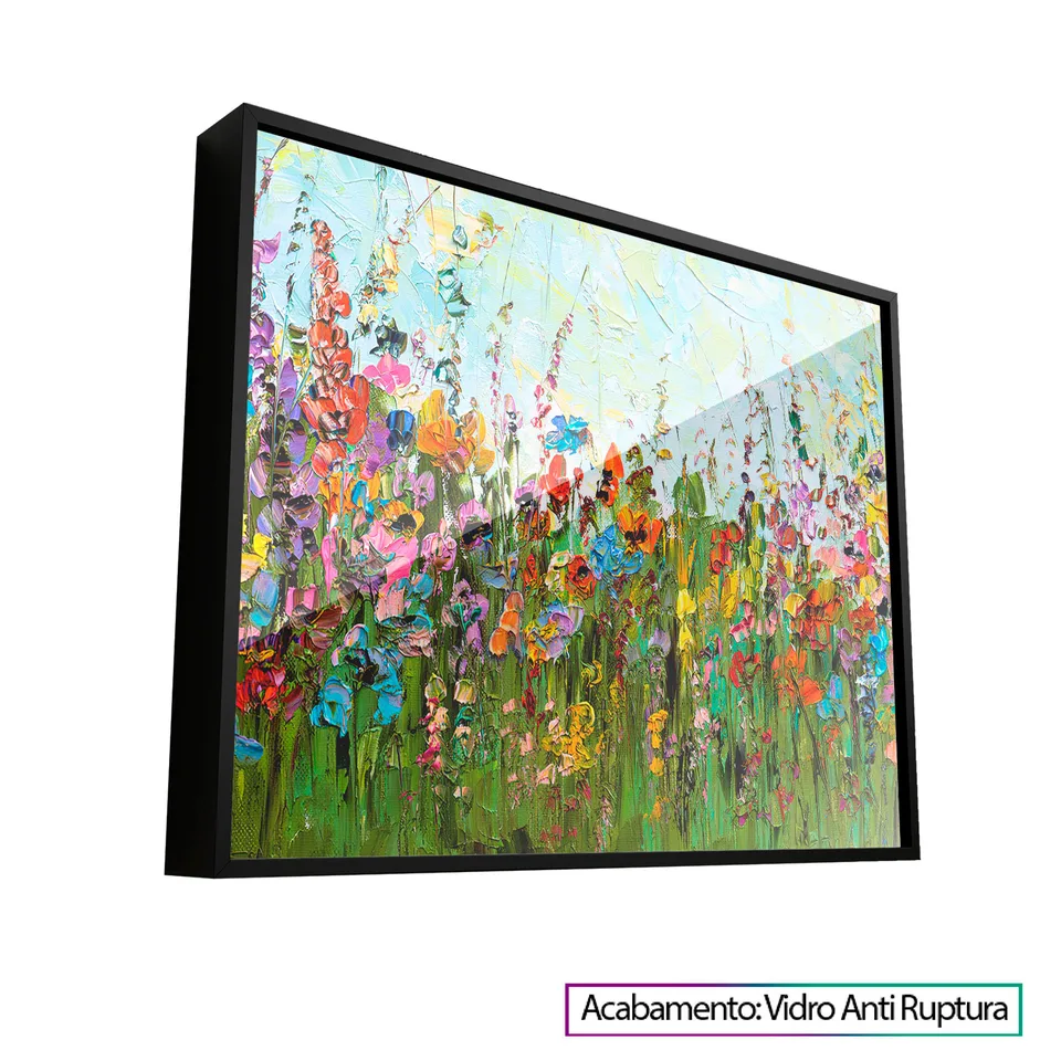 Quadro Abstrato Flores, de Vicent de Lucca — foto 10
