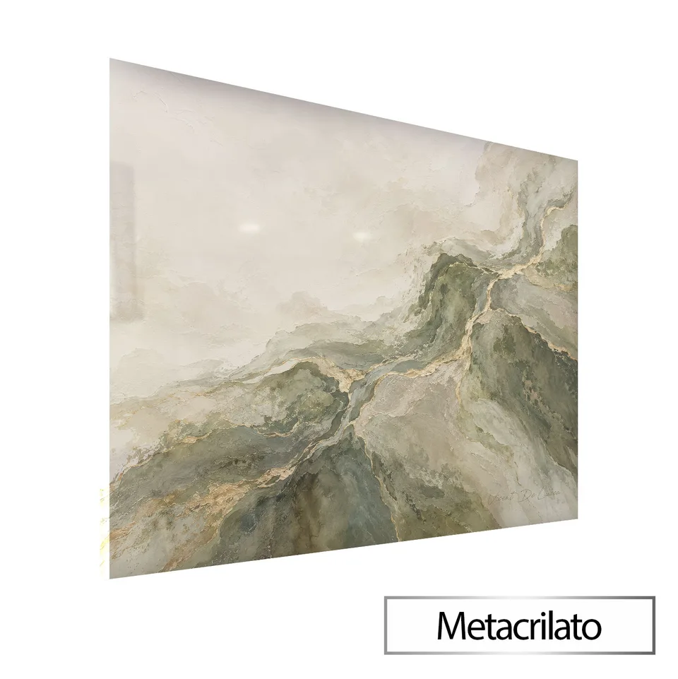 Quadro Abstrato Fluidez Esmeralda — foto 6