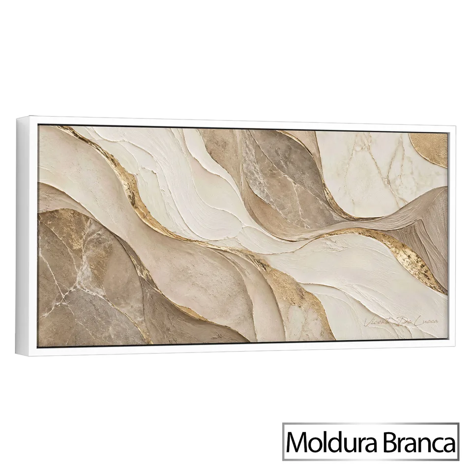Quadro Abstrato Fluxo Areno — foto 6