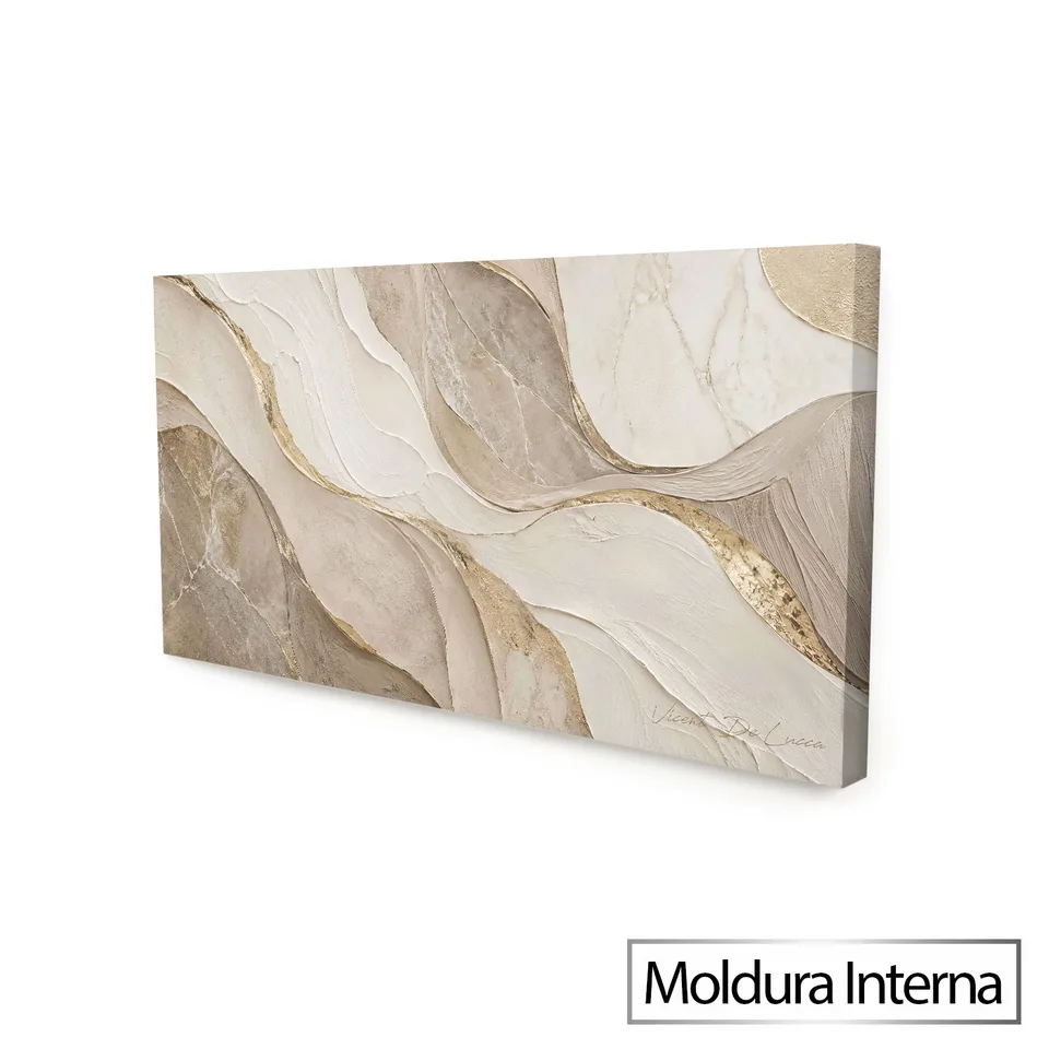 Quadro Abstrato Fluxo Areno — foto 8