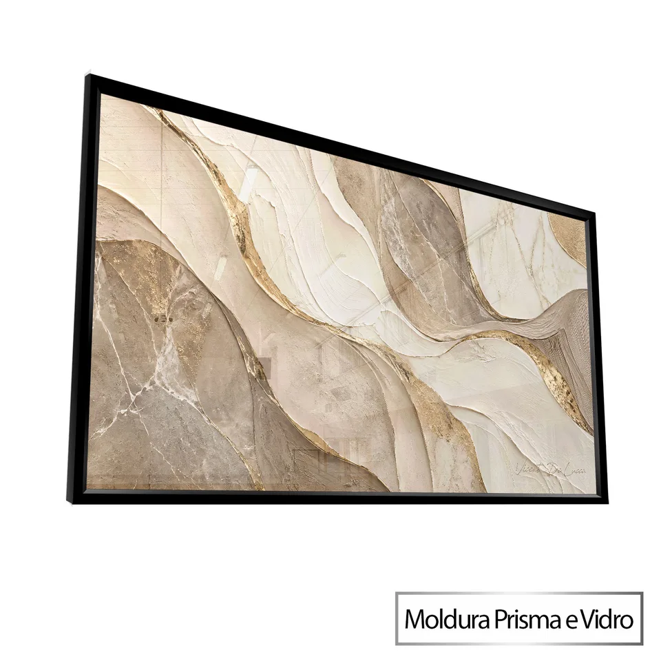Quadro Abstrato Fluxo Areno — foto 10
