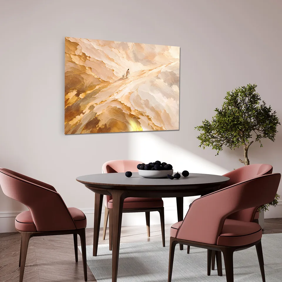Quadro Abstrato O Caminho da Salvação — foto 3