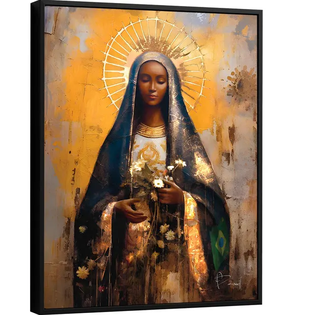 Quadro Nossa Senhora Aparecida Strati D'Arte